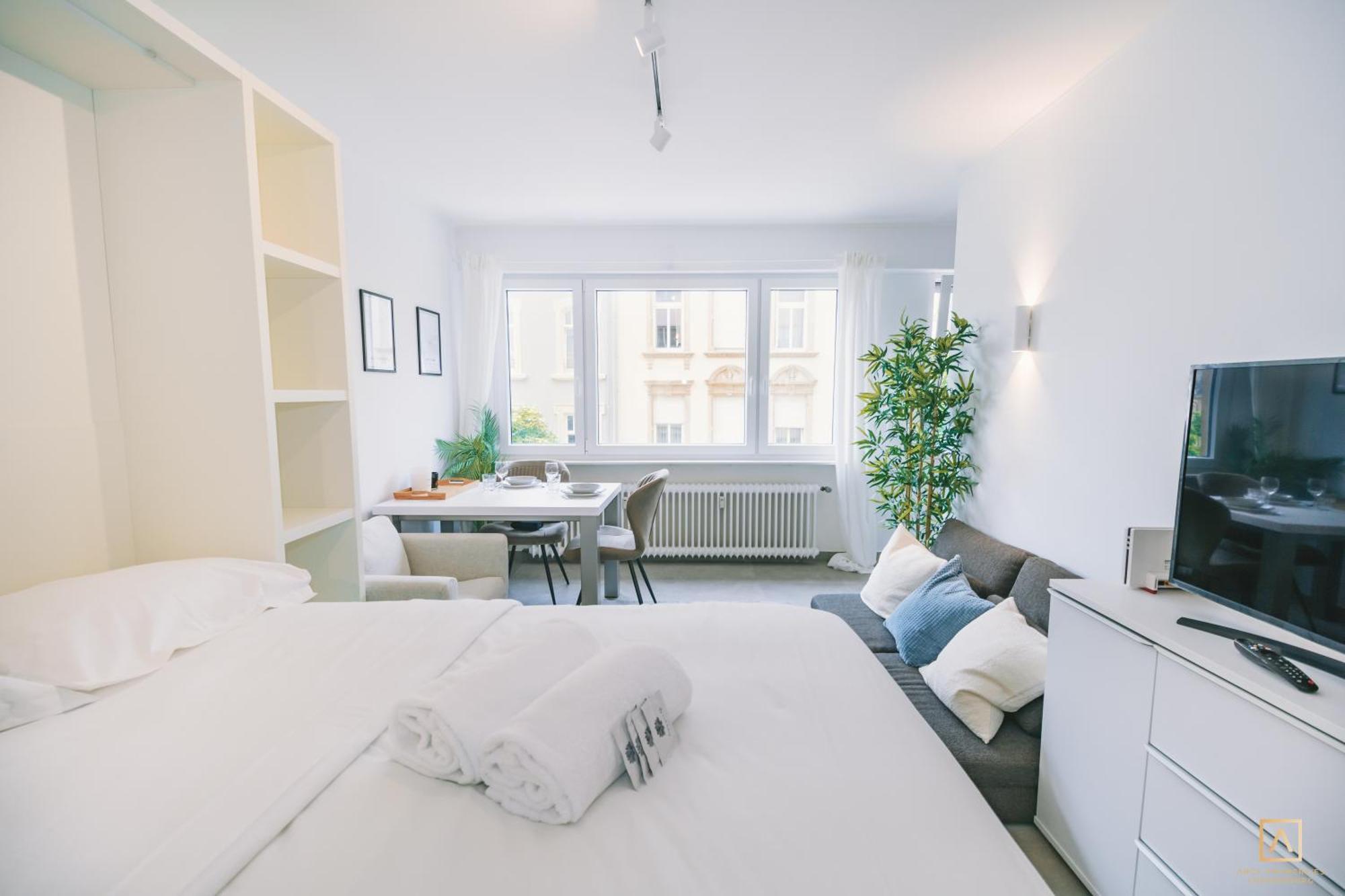 Stylish Studio In The Heart Of Luxembourg City Buitenkant foto